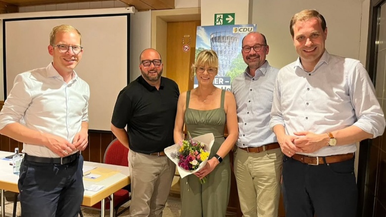 BM Christian Schweitzer, Sven Frohwein, Sandra Fischer, Holm Diekenbrock, Dr. Martin Gropengießer
